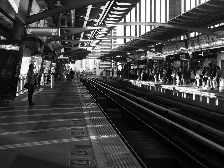 Bangkok Siam BTS Gare, Thailand