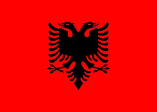 Drapeau Albanie