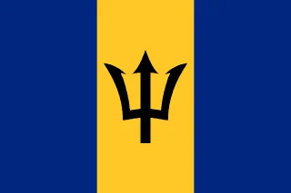 Drapeau Barbade