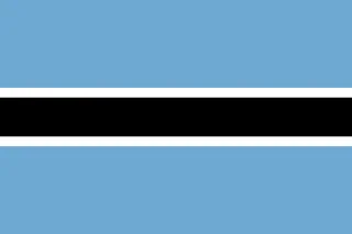 Drapeau Botswana