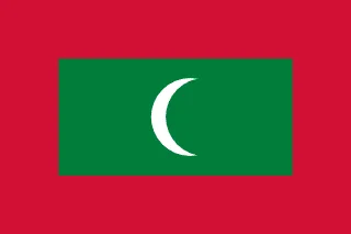 Drapeau Maldives