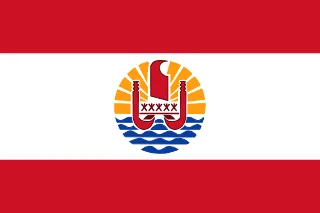 Drapeau Polynésie française