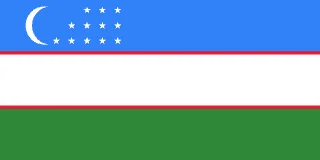 Drapeau Ouzbékistan