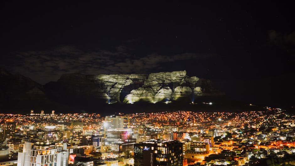 Le Cap Table Mountain Afrique du Sud — eSIM et connexion