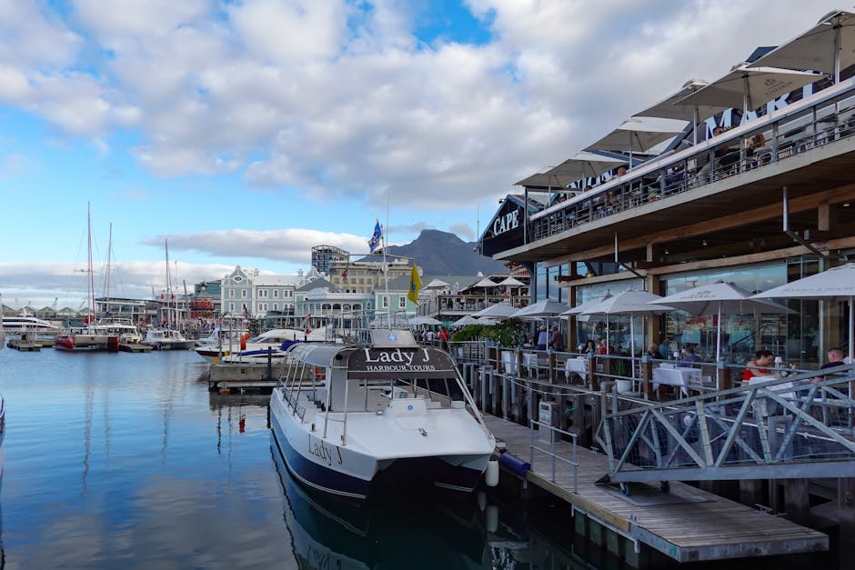 Cape Town V&A Waterfront — acheter une eSIM avant de partir en Afrique du Sud