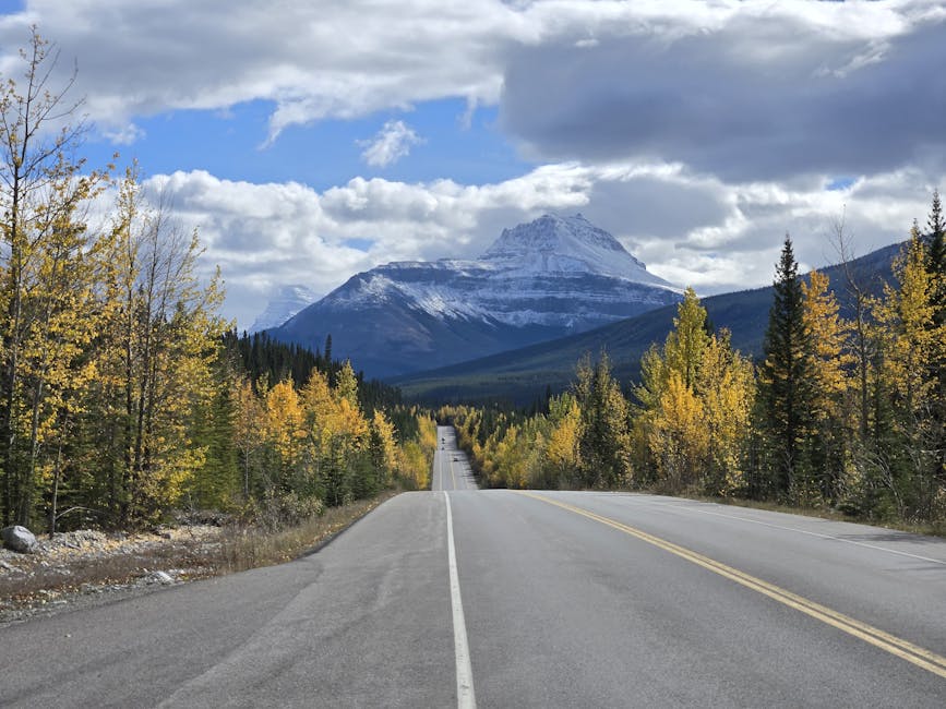 Route des Rocheuses canadiennes — meilleure eSIM pour le road trip