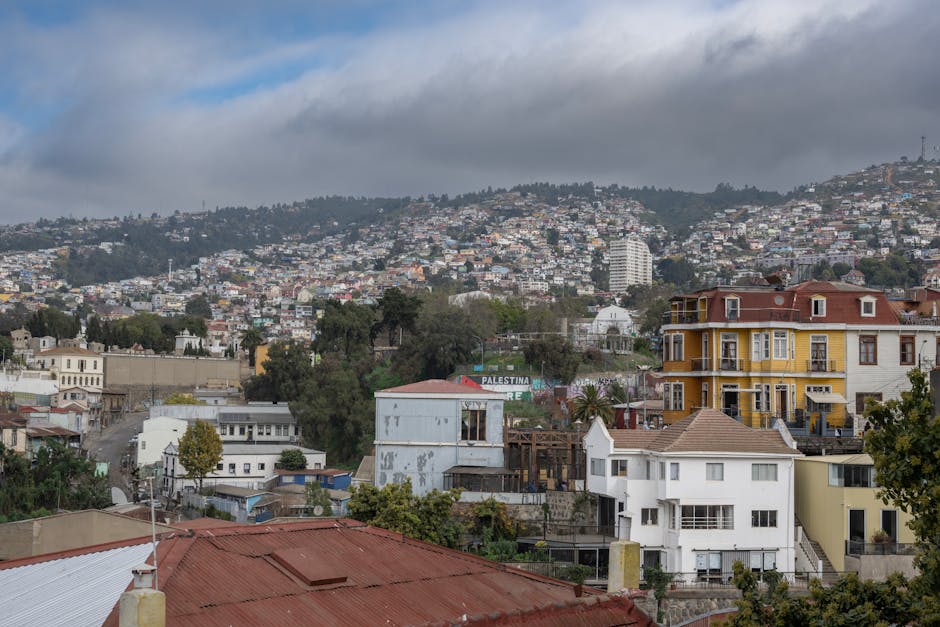 Valparaíso cerros colorés Chili — prix eSIM Chili