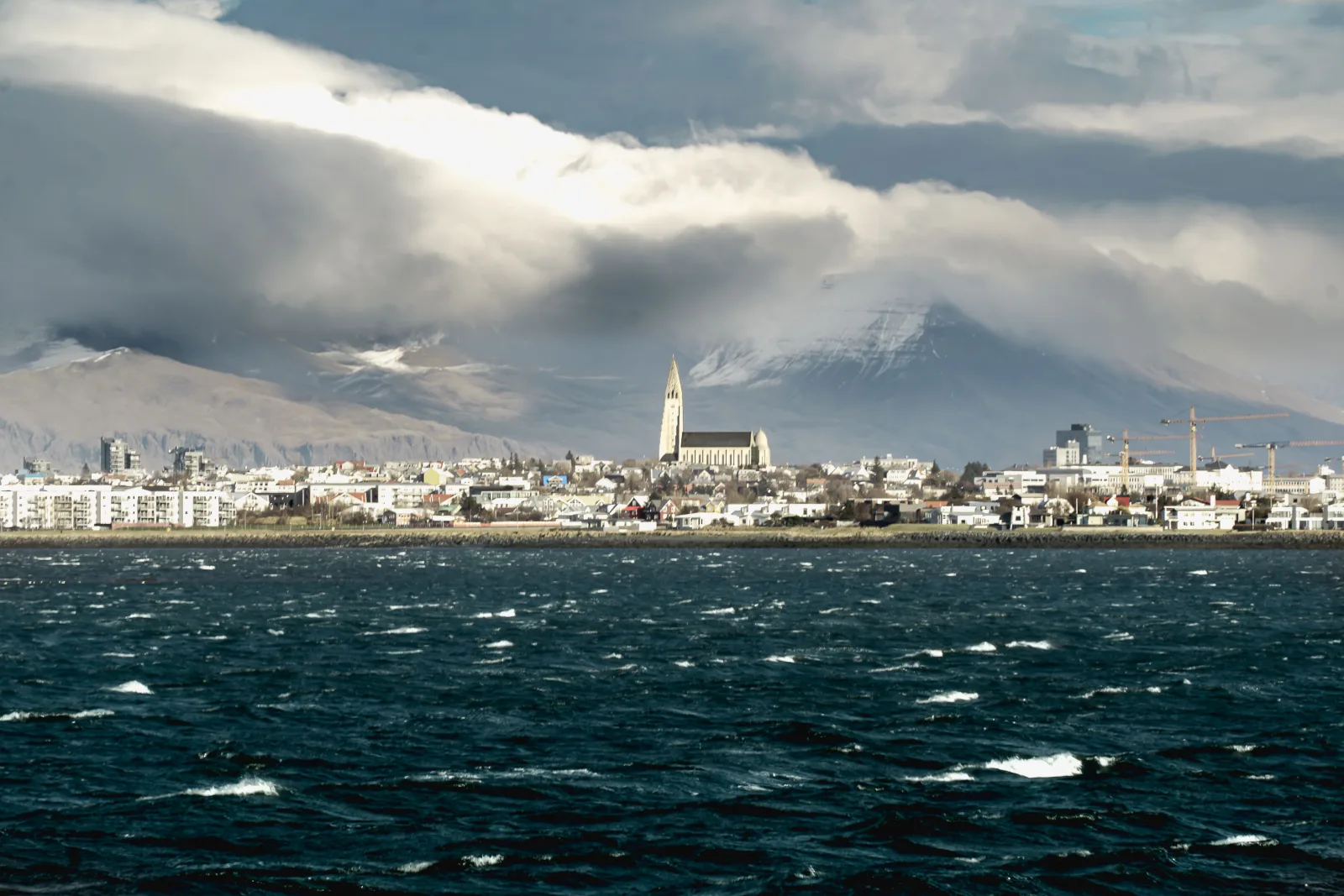 Antenne réseau mobile en Islande