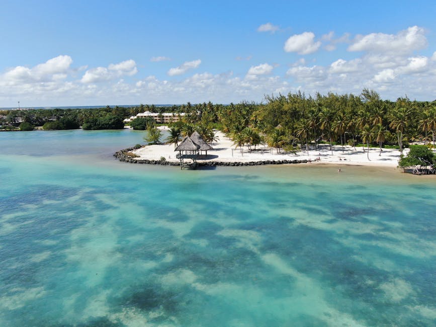Lagon turquoise Île Maurice — meilleure eSIM pour les vacances