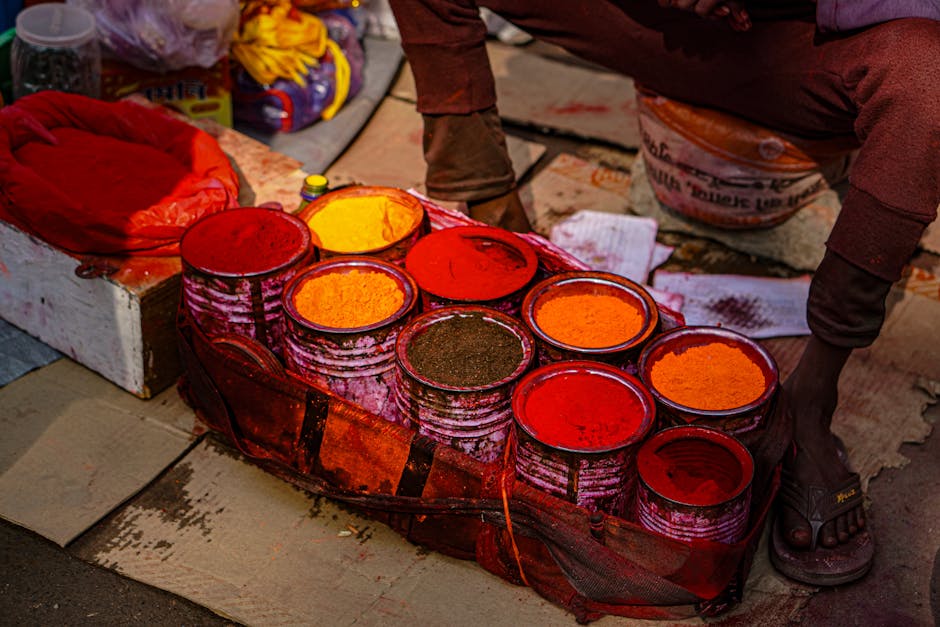 Marché coloré en Inde — prix et tarifs eSIM Inde