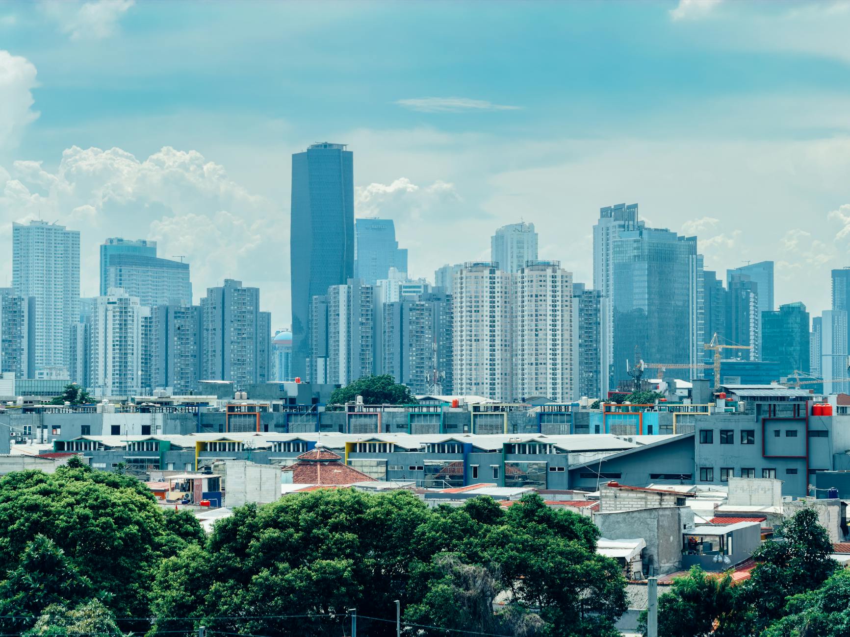Skyline de Jakarta et connexion 5G — eSIM Jakarta
