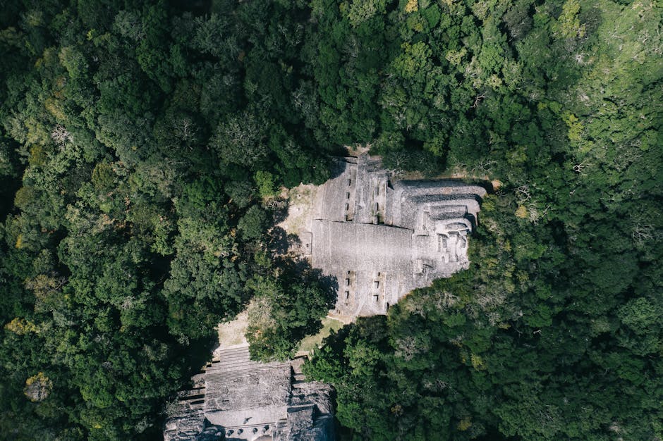 Paysage du Yucatán Mexique — couverture réseau 4G