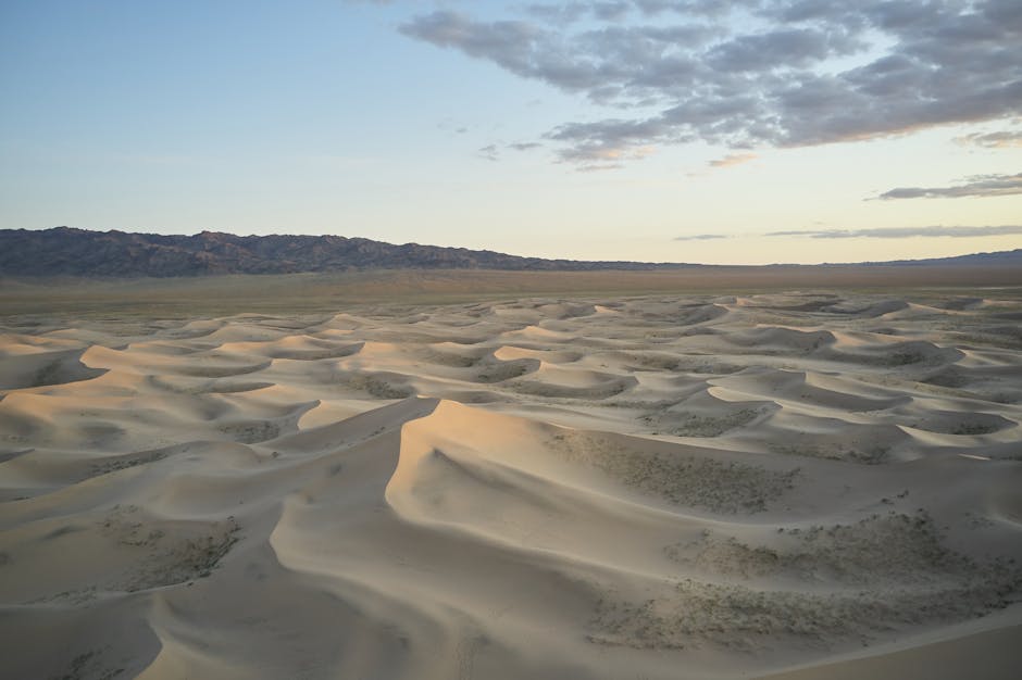 Dunes désert Gobi Mongolie — prix eSIM Mongolie
