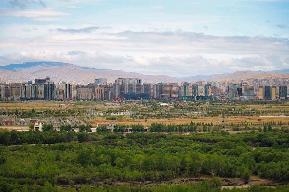 Oulan-Bator Mongolie skyline yourtes — acheter une eSIM avant le départ
