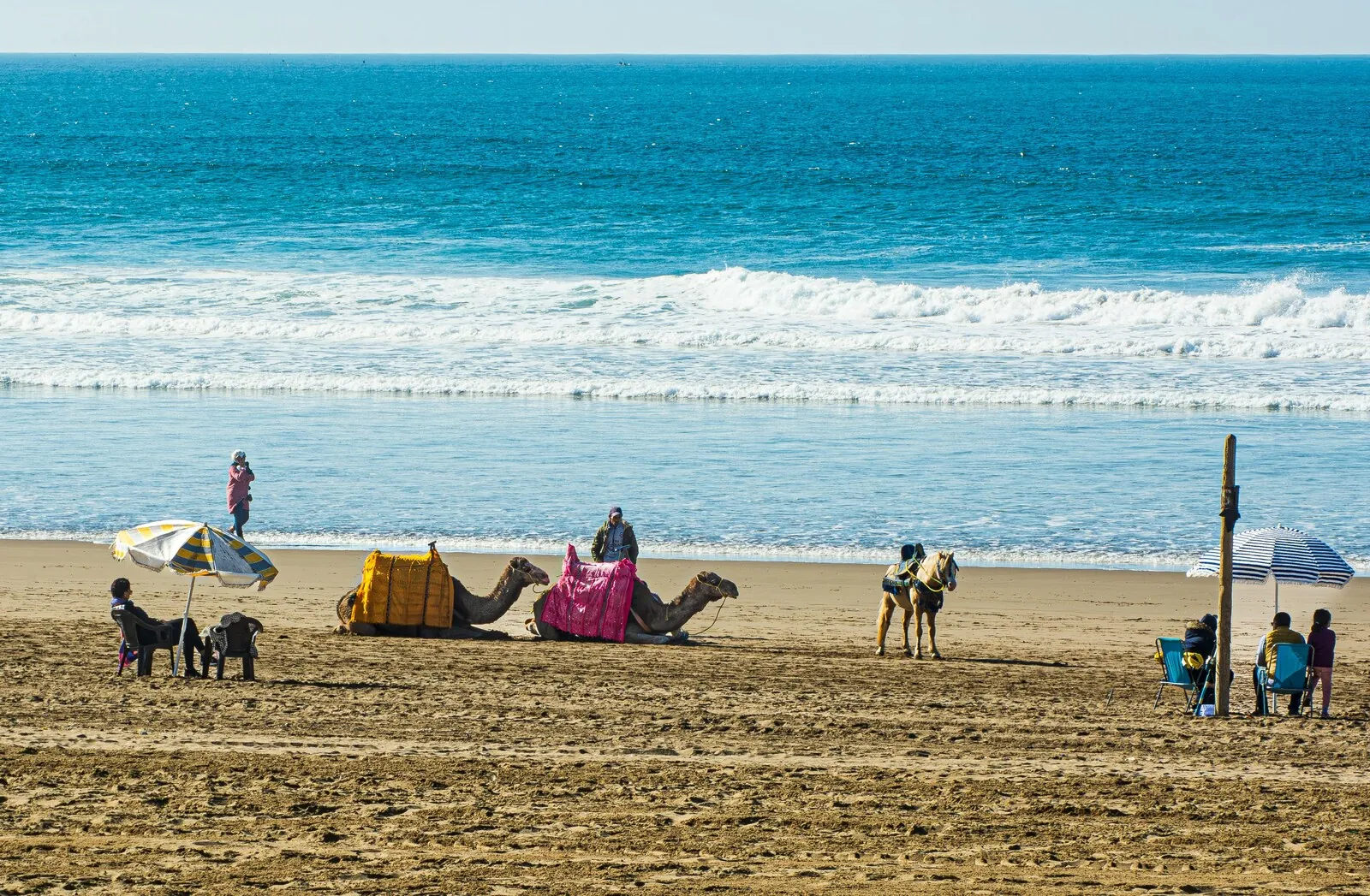 Plage et baie d'Agadir