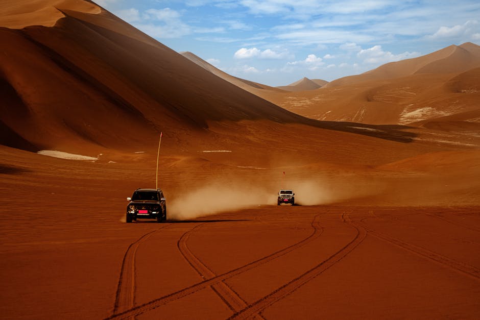 4×4 sur piste Namibie — activation eSIM et Maps hors-ligne self-drive