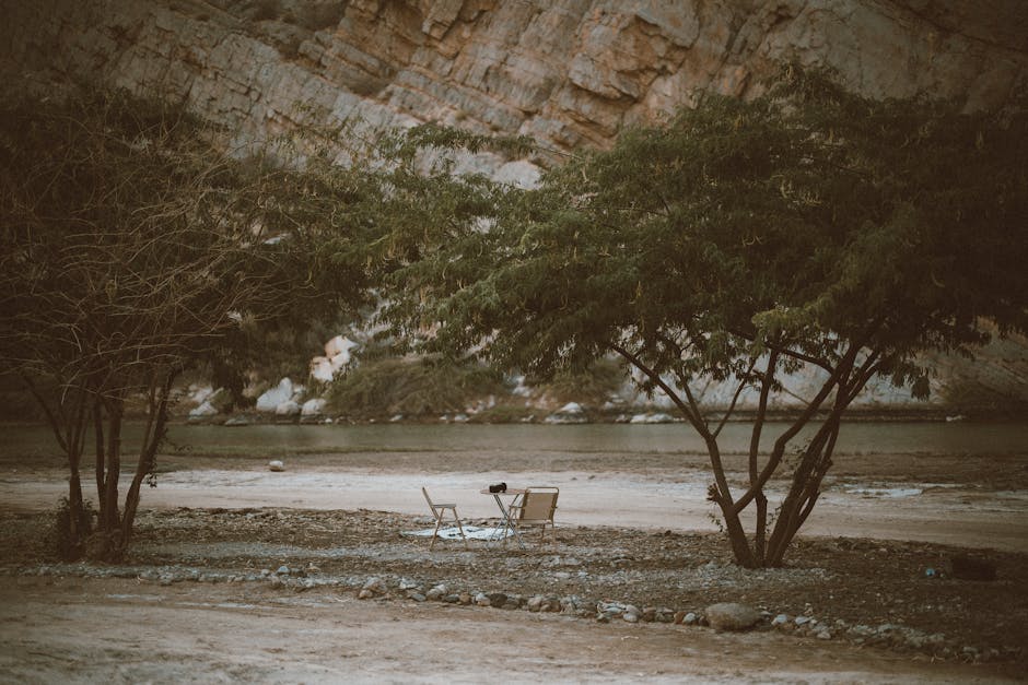 Smartphone dans un wadi omanais — activation eSIM