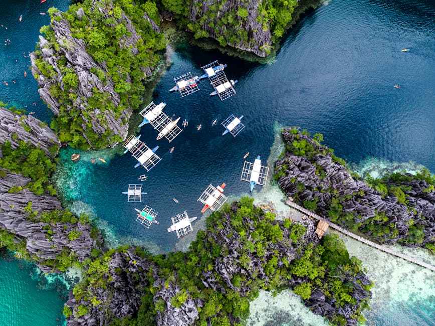 El Nido lagon Palawan Philippines — meilleure eSIM pour le circuit