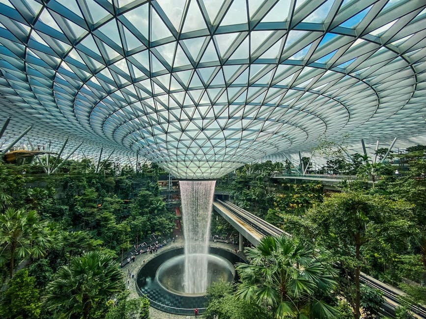 Jewel Changi Airport Singapour — activation eSIM transit