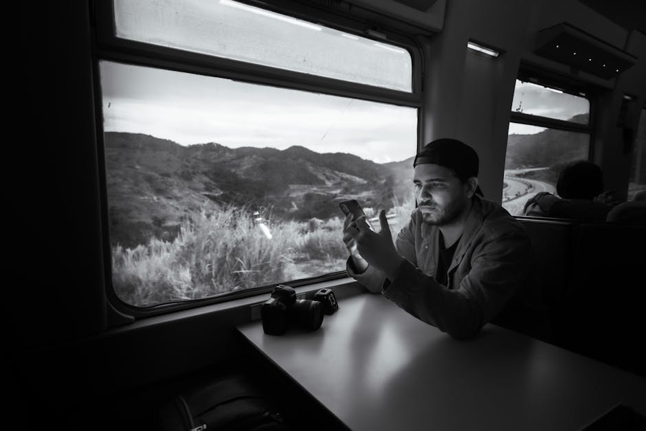 Smartphone dans le train Sri Lanka — activation eSIM